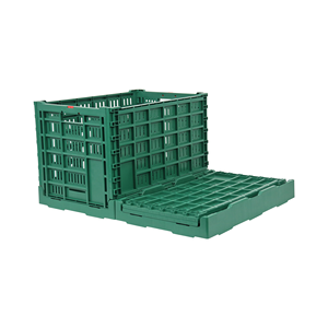 JOIN vente en gros 600x500x405mm caisses en <span class=keywords><strong>plastique</strong></span> empilables pliables et d'occasion ventilées pour le stockage des légumes - Product Image 5