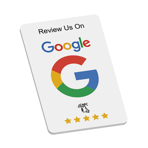 Tarjeta <span class=keywords><strong>de</strong></span> reseñas sin contacto <span class=keywords><strong>de</strong></span> Google con chip NFC, tarjeta <span class=keywords><strong>de</strong></span> reseñas <span class=keywords><strong>de</strong></span> redes sociales <span class=keywords><strong>de</strong></span> Google, tarjeta <span class=keywords><strong>de</strong></span> presentación <span class=keywords><strong>de</strong></span> plástico Ntag213/215/216 - Product Image 1