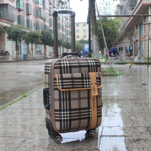 2024 Popular PU Travelling Hand Luggage Bag Password Travel Box Business Spinner Wheels Suitcase <strong>Trolle</strong> - Product Image 5