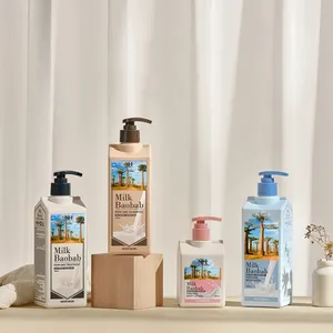 Shampoo 100% de ervas para bebês com óleo de baobab e alecrim, óleo essencial pré-pintura