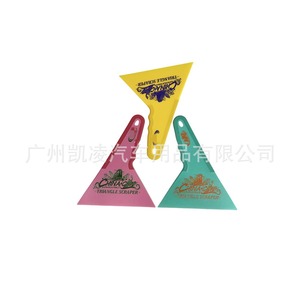 Raclette triangulaire Yi Kailing pour film PVC automobile – Jaune, Rose Rouge, Vert Émeraude – Accessoires auto - Product Image 4