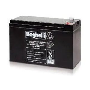 Beghelli Lead Acid <b>Battery</b> <b>12V</b> 12Ah Rechargeable For Backup Power - Product Image 1