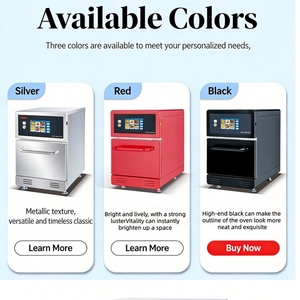 Horno de Convección Comercial Compacto de Alta Velocidad para Sándwiches, Microondas para Cocinar, Tostadora, Horno de Alta Velocidad para Pizza Pequeña, para Comida Rápida - Product Image 2