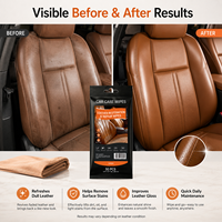 Lingettes Nettoyantes Jetables en Cuir Premium pour Chaussures et Sièges de Voiture – Lingettes de Brillance Rapide Emballées Individuellement