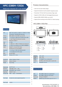 Computadora táctil industrial todo en uno de 23,8 pulgadas Intel 11th Core I7/i5/I3 Celeron IP65 Diseño a prueba de agua Diseño sin ventilador - Product Image 6
