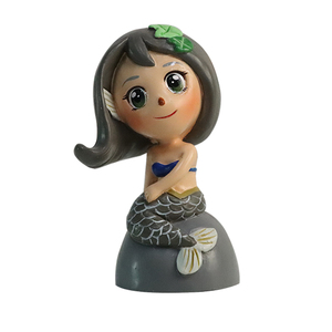 Figura Decorativa <span class=keywords><strong>de</strong></span> Resina <span class=keywords><strong>de</strong></span> Sirena Pintada a Mano, Impermeable, Divertida, <span class=keywords><strong>de</strong></span> <span class=keywords><strong>Dibujos</strong></span> Animados, para Acuario, Decoración del Hogar, Regalo <span class=keywords><strong>de</strong></span> Navidad - Product Image 1