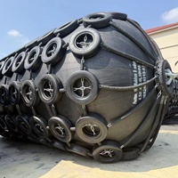 Fenders gonflables en caoutchouc de type Yokohama pour quai d'amarrage de navires marins