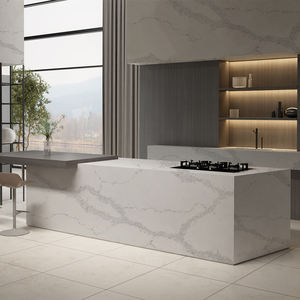 Piedra de cuarzo artificial pulida Goldtop 5069 Calacatta <span class=keywords><strong>Noval</strong></span> BY, losa impermeable para encimeras de dormitorio de cocina, respetuoso con el medio ambiente - Product Image 6