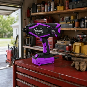 Soudeuse portative MMA-120 multi-couleurs en option, mini machine à souder à l'arc, double tension, équipement de soudage électrique domestique - Product Image 1