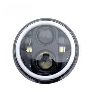 Phare LED rond de 5,75 pouces, 12V, étanche, 75W, 6000K, faisceau haut/bas, ampoule universelle pour véhicules - Product Image 4