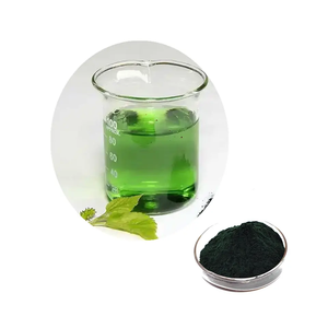 صبغة طبيعية عضوية عالية نقية ، مسحوق كلوروفيل أخضر اللون للعناية بالبشرة والطعام - Product Image 2