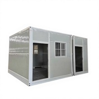 Kits de maisons préfabriquées, maison conteneur pliable pour dortoir, bureau portable, logement, maison mobile
