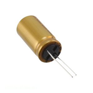 Condensateur original à traversage de trou 1000 µF, en aluminium, 1000 µF, 20 %, 50 V, radial, UFG1H102MHM - Product Image 1