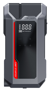 Potenciadores DE EMERGENCIA portátiles para coche Paquete de energía Arrancadores y compresores de aire Luz DE EMERGENCIA Arrancador de batería Banco de energía Aspiración - Product Image 2