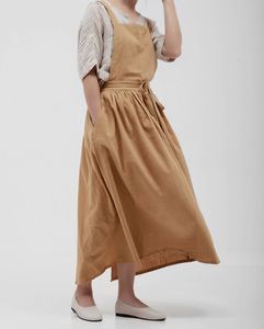 Delantal de Cocina Impermeable de Algodón y Lino para Mujer, Delantal de Plástico Duradero y Moderno para Cafeterías, Restaurantes y Limpieza - Product Image 4