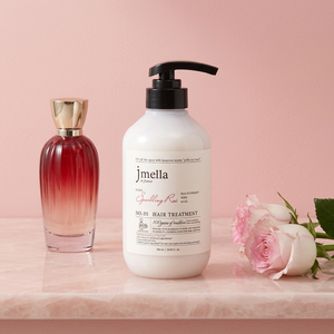 JMELLA FRANCE Soin Capillaire Éclat Rose Pétillant 500ml Masque Réparateur Nourrissant et Hydratant en Profondeur Parfum Rose Cheveux Lisses et Brillants - Product Image 3
