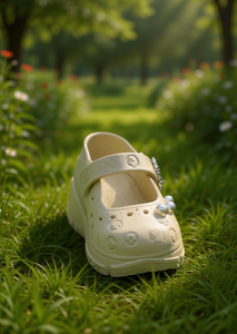 Zoccoli con Piattaforma e Perle Stile Mary Jane Estivi per Donne e Ragazze Suola Morbida e Leggera in EVA Taglia 17 - Product Image 2