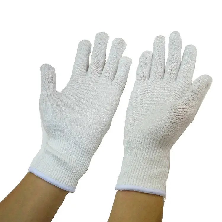 La calidad de los productos chinos Anti puñaladas uhmwpe Anti barra HPPE resistente al corte guantes