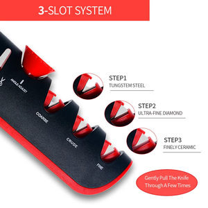 <span class=keywords><strong>Mini</strong></span> afilador De cuchillos Manual, afilador De tijeras De cocina De diamante De cerámica De calidad, <span class=keywords><strong>amoladora</strong></span> De Metal ajustable Afiador De Faca, cuchillos afiladores - Product Image 2