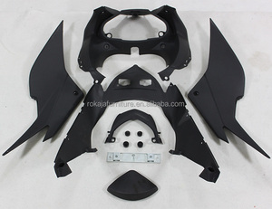 Kit carrosserie tout noir pour <span class=keywords><strong>Kawasaki</strong></span> Ninja <span class=keywords><strong>ZX</strong></span> <span class=keywords><strong>250R</strong></span> 2008 2009 2010 2011 2012 Ensemble de carénage ZX250 08-12 EX250 Pièces de moto de rechange - Product Image 2