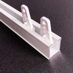 Supporto per binario tenda in plastica a onda S, cursore per binario tenda a pieghe, accessorio per asta tenda a onda, componente per decorazione domestica - Product Image 2