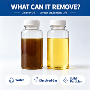 Depuratore d'Olio per Macchine HCP50, Coalescer e Separatore per Carburante Diesel e Aviazione, Purificazione <span class=keywords><strong>Biodiesel</strong></span> - Product Image 2