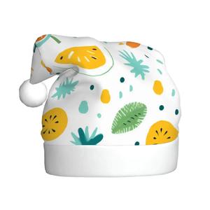 Chapeau de Père Noël adulte en peluche de haute qualité pour la décoration et les fournitures de fête - Product Image 2