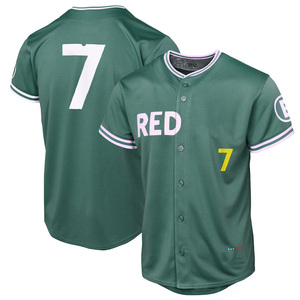 Jersey Baseball Edisi Terbatas Boston City Connect 2025 Pria Wanita, Kaos Custom Bordir Jahit, Seragam Remaja dengan Logo - Product Image 2