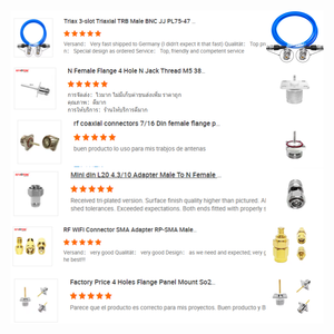 Connecteur BNC mâle à sertir pour câble coaxial RG59 pour connecteur RF 3G HD / SDI / CCTV Xiaoli - Product Image 5