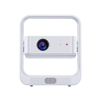 Mini-projecteur intelligent Android 14 personnalisable avec Wi-Fi et écran miroir, 4K, pour cinéma maison et utilisation extérieure