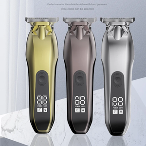 <span class=keywords><strong>Afeitadora</strong></span> eléctrica calva USB recargable <span class=keywords><strong>afeitadora</strong></span> inalámbrica recortadora 0mm hombres peluquero máquina para cortar cabello cortadora de cabello - Product Image 1