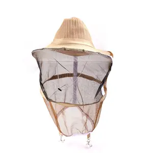 Strumenti per l'apicoltura cappello da ape agricoltura attrezzatura per l'apicoltura cappello da apicoltore da Cowboy per adulti con velo