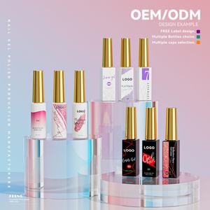 JTING Pincel de Calidad Superior, Set de 5 Colores en Caja, Gel Liner Neon Glow Disco para Uñas, Esmalte de Uñas en Gel, Proveedor OEM de Suministros de Gel para Uñas - Product Image 4