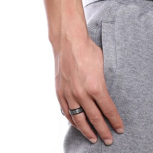 Anillos Para hombre ศาสนาคาทอลิกของขวัญของขวัญของขวัญของขุนนางอังกฤษแหวนสแตนเลส - Product Image 2