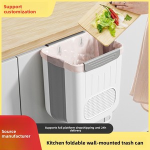 Nuovo Cestino per Rifiuti da <span class=keywords><strong>Cucina</strong></span> 2026, Appeso, per Uso Domestico, da Appendere alla Porta dell'Armadio, Speciale per Classificazione dei Rifiuti, Pieghevole, per Bagno - Product Image 4
