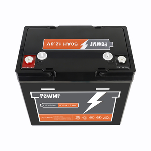 Batería de Iones de Litio Solar Portátil PowMr de 30Ah 50Ah 12.8V, hasta 4 <span class=keywords><strong>en</strong></span> <span class=keywords><strong>Paralelo</strong></span> <span class=keywords><strong>y</strong></span> <span class=keywords><strong>en</strong></span> <span class=keywords><strong>Serie</strong></span>, Batería de Almacenamiento de Energía - Product Image 4