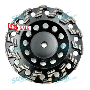 SANG Disque à tronçonner diamanté 7 pouces (180 mm) à formule spéciale, segment S, vente chaude, support OEM, pour le polissage du béton et des pierres - Product Image 3