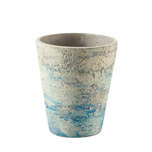 Ide produk baru pemasok Pot <span class=keywords><strong>2026</strong></span> gaya pedesaan buatan tangan mengkilap semen Pot bunga penanam untuk dekorasi taman - Product Image 2