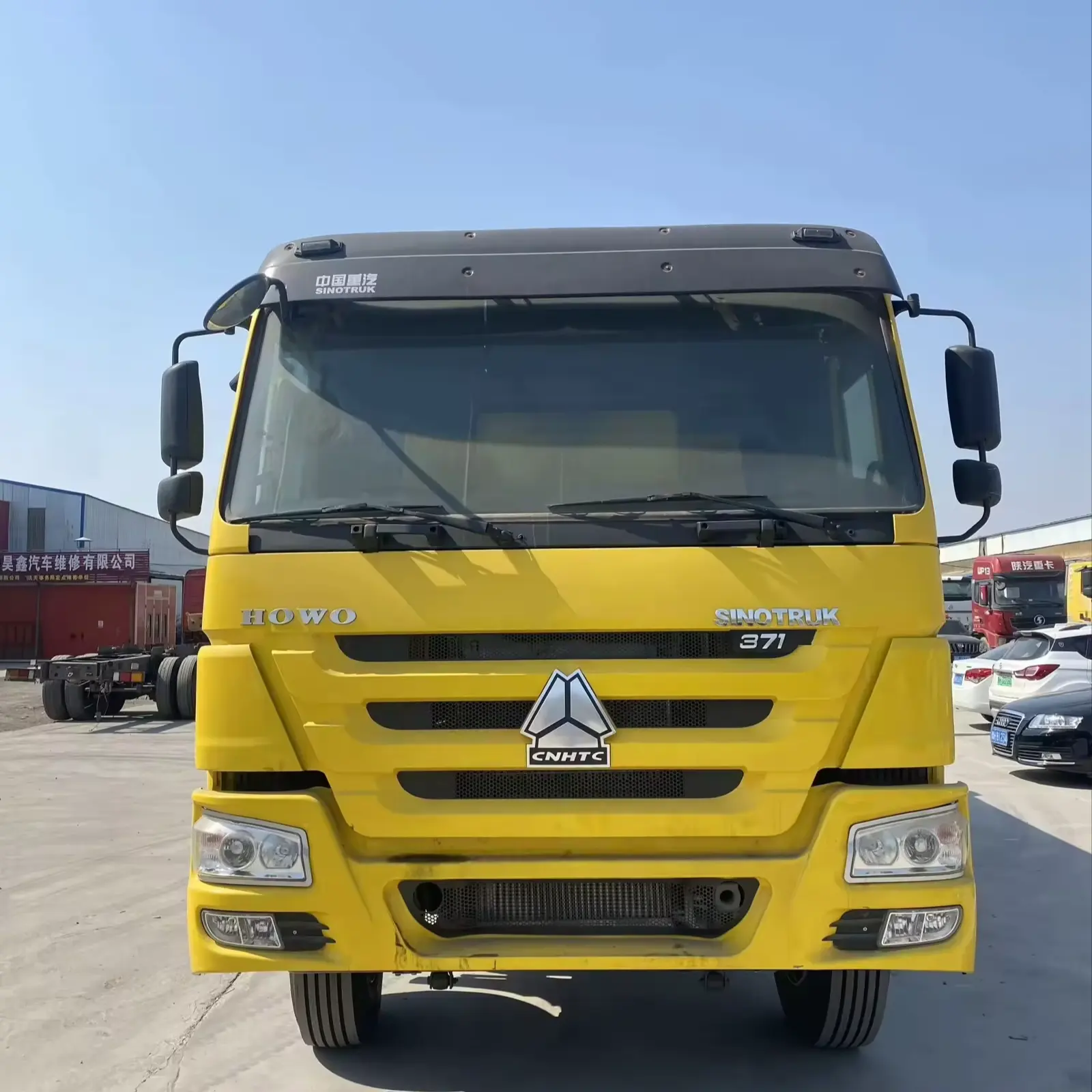 2021 중국 SINOTRUK HOWO 옐로우 6*4 10 륜 트럭과 비용 효율적인 덤퍼 트럭 판매