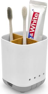 Support pour brosse à dents et dentifrice, espace de rangement réglable, boîte pour brosse à dents - Product Image 6
