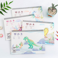 Bloc-notes à spirale, papier à dessin, livre d'images, dessin graffiti à la main, dessin animé, carnet de croquis pour enfants, mignon et personnalisé