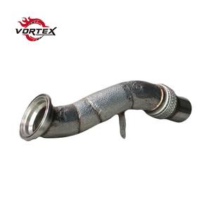Tubo de Escape de Alto Flujo Vortex de Acero Inoxidable 304 para BMW M2 G87 M3 G80 M4 G82 S58 3.0T 2023–2025 con Protector Térmico Sin Advertencia CEL - Product Image 1