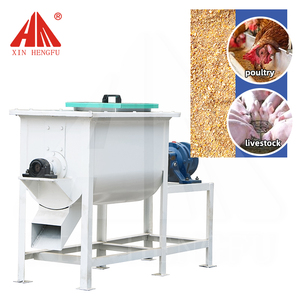XINHENGFU 9HWP50 50KG por lote, máquina mezcladora de alimentos para animales, mezcladora de alimentos Horizontal para granja de aves de corral, ganado, cerdos - Product Image 4
