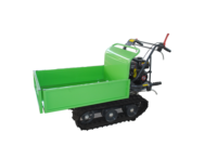 Camion-benne tout Terrain à chenilles, camion-benne à chenilles, transporteur ATV, haute efficacité de fonctionnement Briggs & Stratton 178