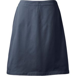 ชุดนักเรียน FOXA กระโปรงสั้นยาวเหนือเข่า ผ้าทวิลผสมสำหรับผู้หญิง - Product Image 2