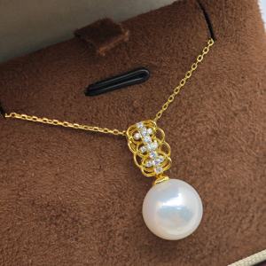 UM Jewelry 925 Silver Pendant <b>Necklace</b> Wholesale Natural Freshwater Pearl Unisex/Men/Women Wedding Anniversary Daily Gift - Product Image 5