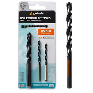 Foret hélicoïdal HSS TA1055, série courte noire, forets HSS-Co - Product Image 2