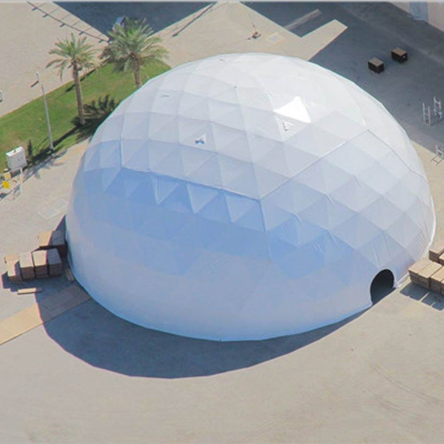 Large Commercial Trade Show 360 Projection Geodesic ECO Igloo Dome Tents 20m 15m 10m 30m
