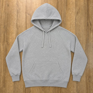 Sudaderas con capucha personalizadas al por mayor de algodón polar para hombre, estilo retro a cuadros, con forro, manga raglán, lisas, con cremallera completa - Product Image 1