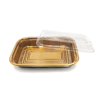 JY-815 umwelt freundlicher Deckel mit kleinen Ohren Food Box Rechteck Sushi Food Container Packbox